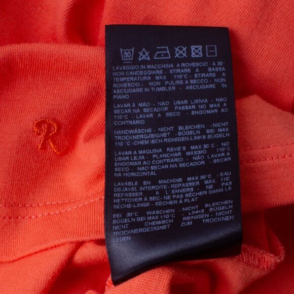 RAF SIMONS A/W 2018 DRUGS Light Orange Cotton T-Shirt (FINAL PRICE) - Picture 8 of 8